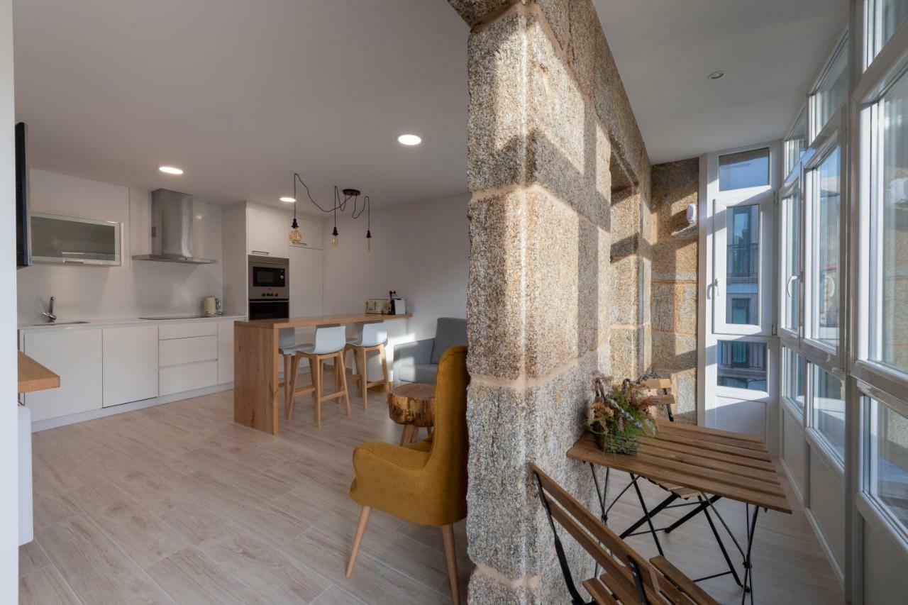 Apartamentos Mar De Fondo Muxia Ngoại thất bức ảnh